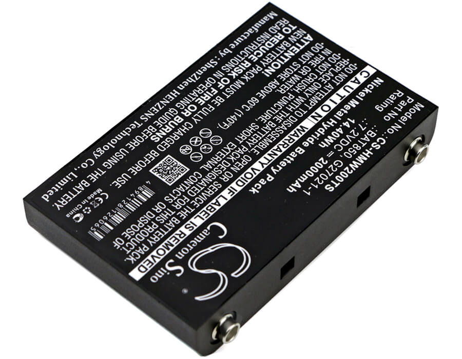 7.2V, 2000mAh, Ni-MH Battery fits Hme, Mb Base Stations, Mb100 Base Station, 14.4Wh