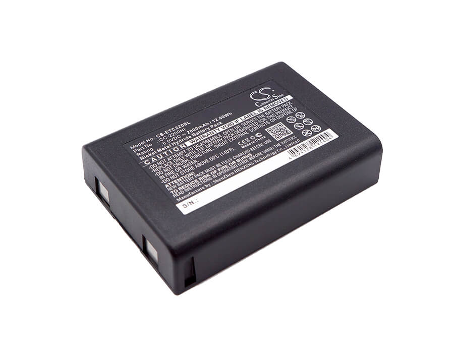 6V, 2000mAh, Ni-MH Battery fits Eartec, Comstar Com-center, Comstar Com-center Base Statio, 12Wh