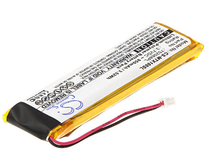 3.7V, 950mAh, Li-Polymer Battery fits Midland, Btfm, Btnext, 3.515Wh