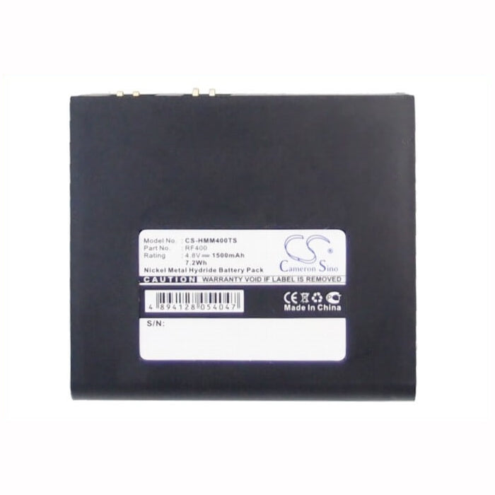 4.8V, 1500mAh, Ni-MH Battery fits Hme, Com400, 7.2Wh