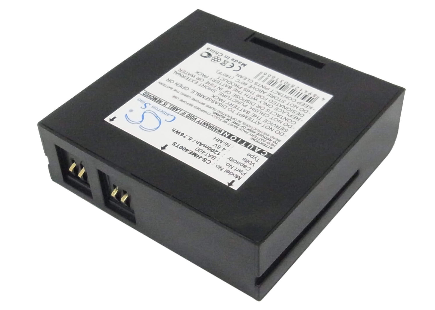 4.8V, 1200mAh, Ni-MH Battery fits Hme, 400, 430, 5.76Wh