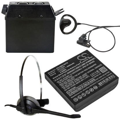 4.8V, 2000mAh, Ni-MH Battery fits Hme, Com 2000, 9.6Wh