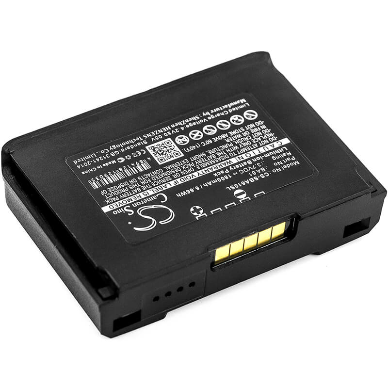3.7V, 1800mAh, Li-ion Battery fits Sennheiser, Sk9000, Sk9000 Bodypack Transmitters, 6.66Wh
