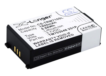 3.7V, 1800mAh, Li-ion Battery fits Tritton, Warhead 7.1, 6.66Wh