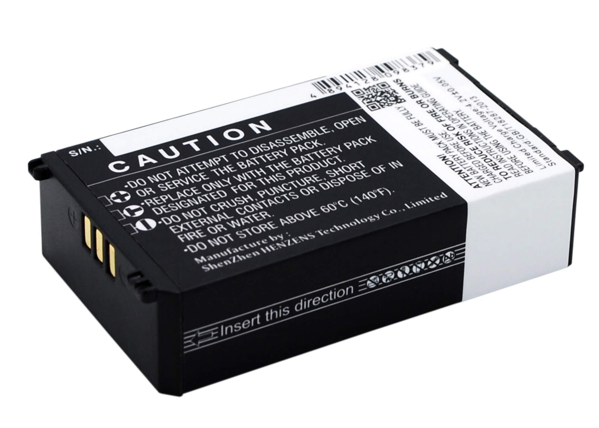3.7V, 1800mAh, Li-ion Battery fits Tritton, Warhead 7.1, 6.66Wh