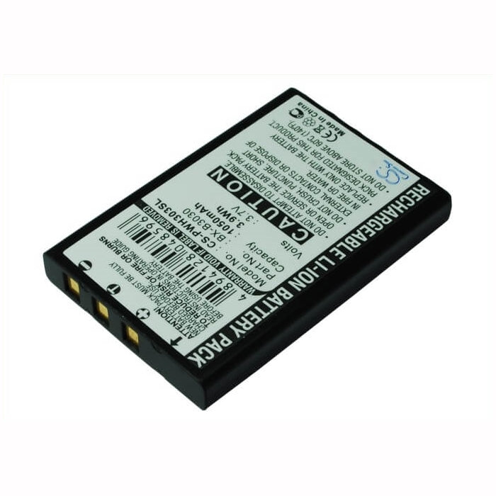 3.7V, 1050mAh, Li-ion Battery fits Listen Technologies, Idsp Receivers, M1, 3.885Wh