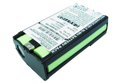 2.4V, 1500mAh, Ni-MH Battery fits Sennheiser, 2015fm, Ek1038, 3.6Wh