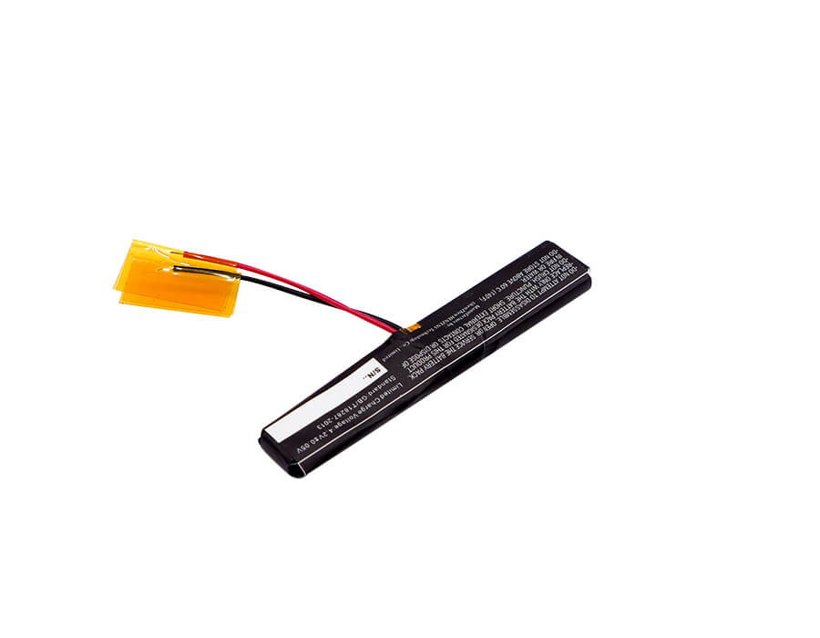 3.7V, 100mAh, Li-Polymer Battery fits Jabra, 100-93040000-02, Wave, 0.37Wh