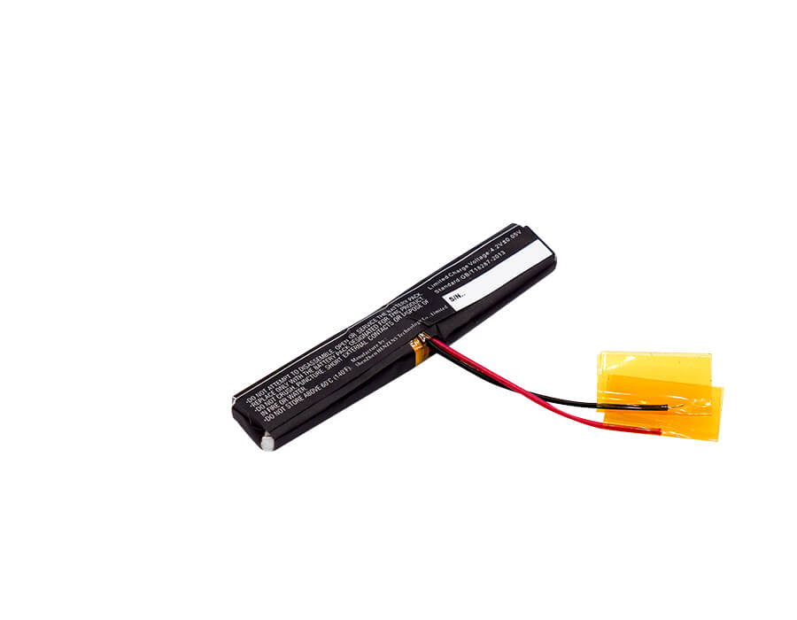 3.7V, 100mAh, Li-Polymer Battery fits Jabra, 100-93040000-02, Wave, 0.37Wh