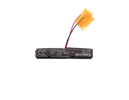 3.7V, 100mAh, Li-Polymer Battery fits Jabra, 100-93040000-02, Wave, 0.37Wh