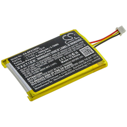 3.7V, 1000mAh, Li-Polymer Battery fits Razer, Opus X, 3.7Wh