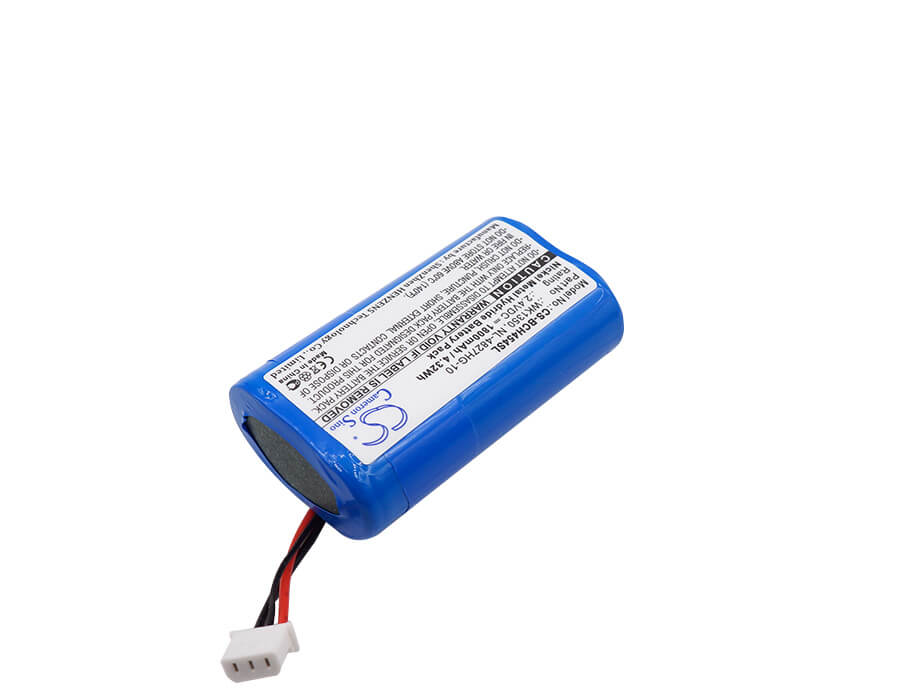 2.4V, 1800mAh, Ni-MH Battery fits Shure, Dis Digital Ir Receivers, 4.32Wh