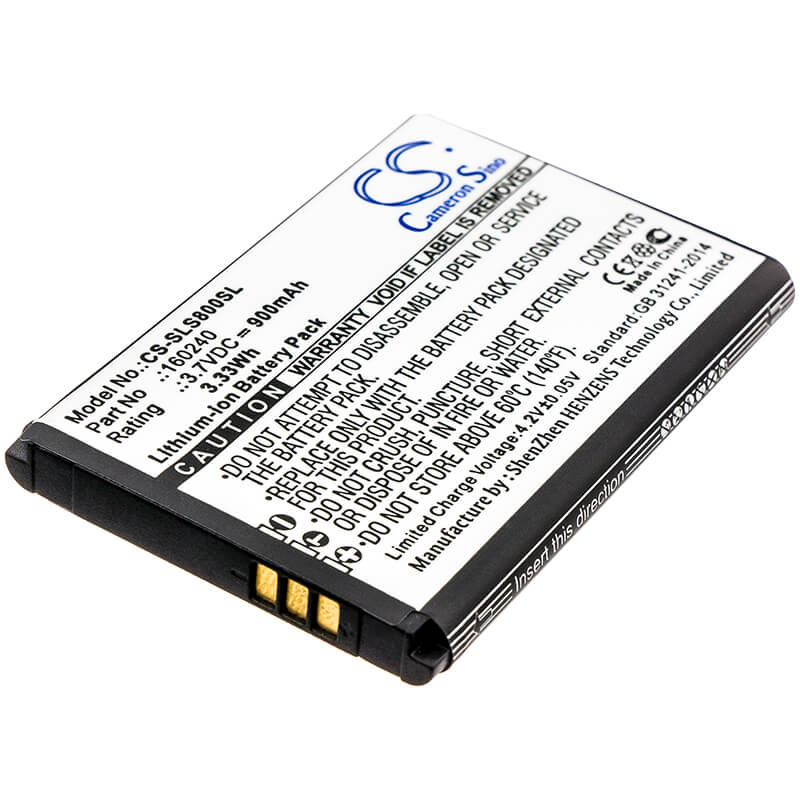 3.7V, 900mAh, Li-ion Battery fits Steelseries, 61298rx, Arctis Pro Wireless, 3.33Wh