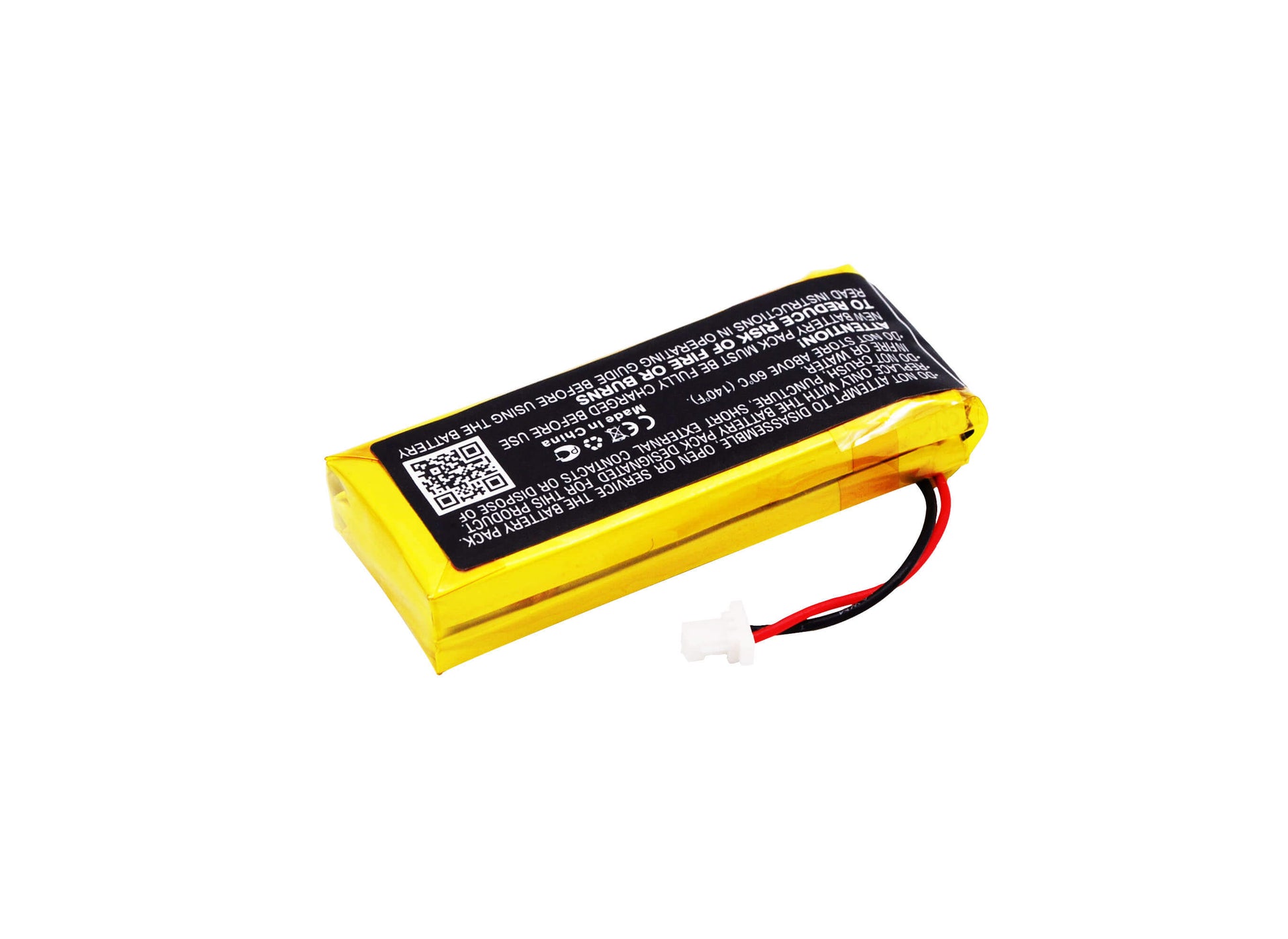 3.7V, 800mAh, Li-Polymer Battery fits Schuberth, C3, 2.96Wh