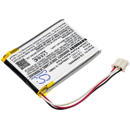 3.7V, 1000mAh, Li-Polymer Battery fits Sony, Mdr-xb950n1, Srs-ws1, 3.7Wh