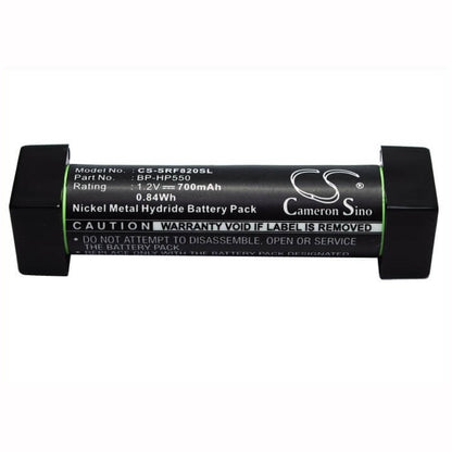 1.2V, 700mAh, Ni-MH Battery fits Sony, Bf-tdsy, Mdr-ds3000, 0.84Wh