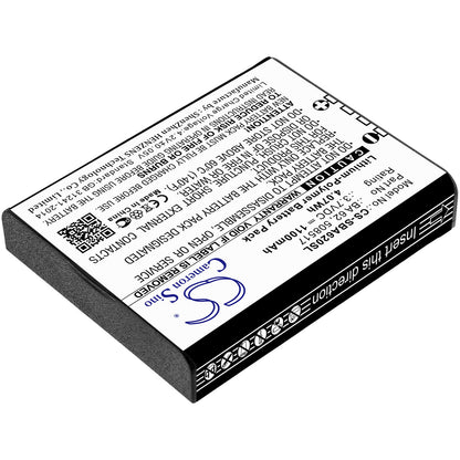 3.7V, 1100mAh, Li-Polymer Battery fits Sennheiser, L 6000, Lm 6062, 4.07Wh