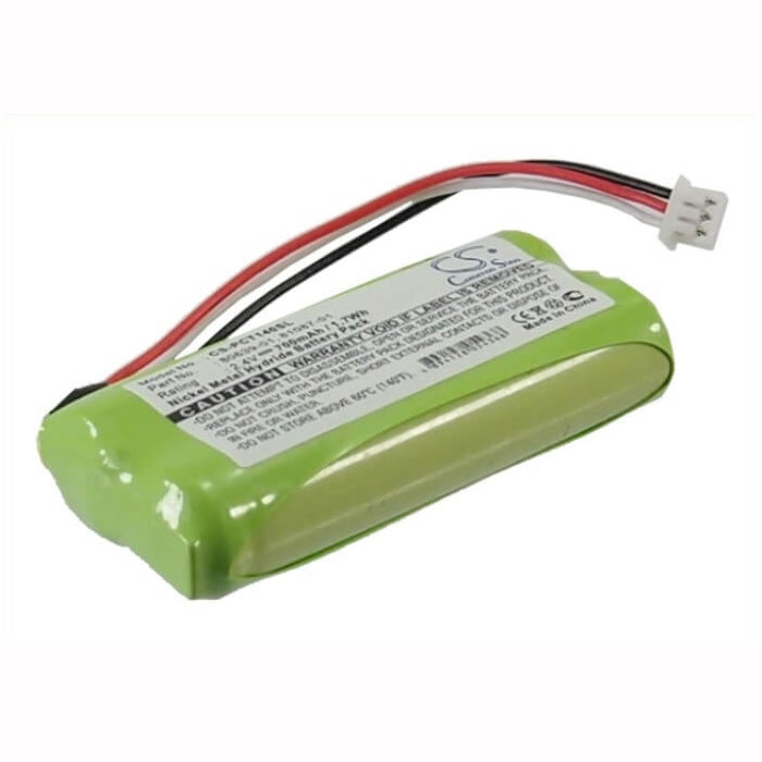 2.4V, 700mAh, Ni-MH Battery fits Plantronics, Ct14, 1.68Wh