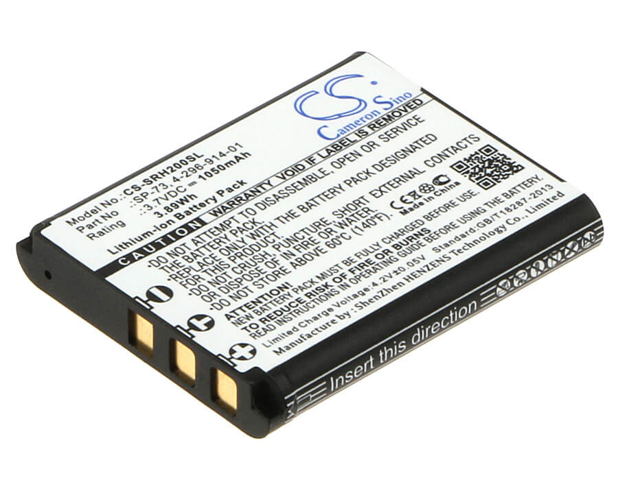 Wireless Headset 3.7V, 1050mAh, Li-ion Battery fits Sony, Mdr-1000x, Mdr-100abn, 3.885Wh