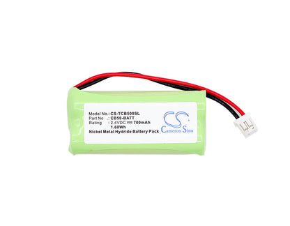 2.4V, 700mAh, Ni-MH Battery fits Chatterbox, Cb-50, 1.68Wh