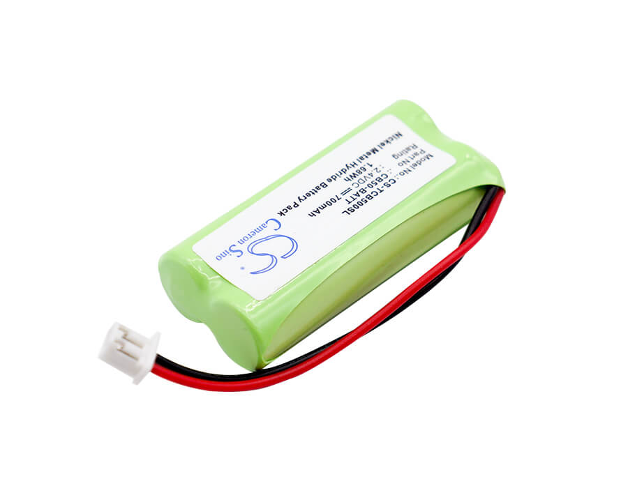 2.4V, 700mAh, Ni-MH Battery fits Hjc, Cb-50 Tandem Pro Kit Standard, 1.68Wh