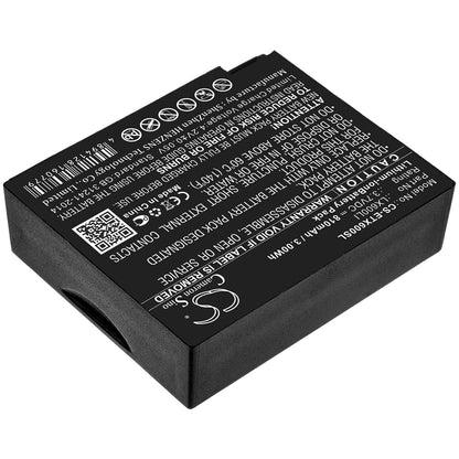 3.7V, 810mAh, Li-ion Battery fits Eartec, Hub, Hub Systems, 2.997Wh