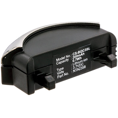 3.7V, 200mAh, Li-ion Battery fits Bose, 40228, 40229, 0.74Wh