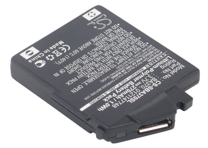 3.7V, 270mAh, Li-Polymer Battery fits Sennheiser, 450 Travel, 550 Travel, 0.999Wh