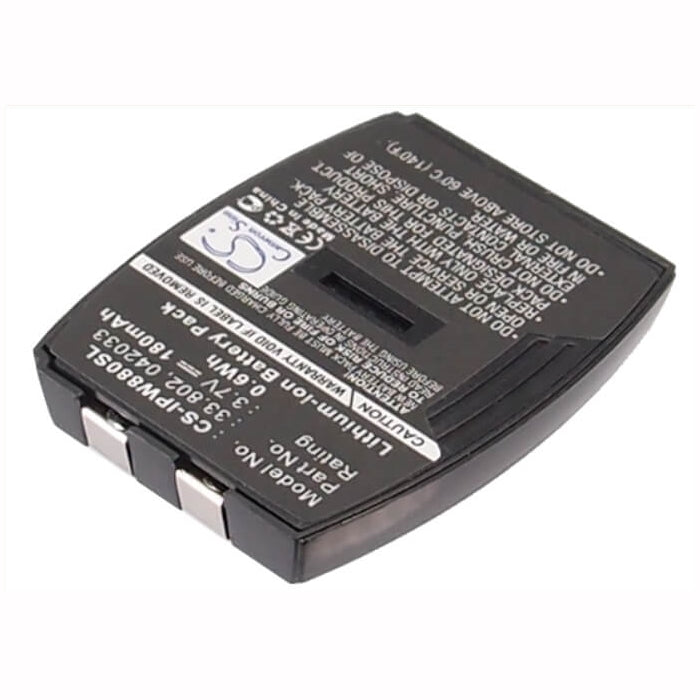 3.7V, 180mAh, Li-ion Battery fits Ipn, Emotion W880, 0.666Wh