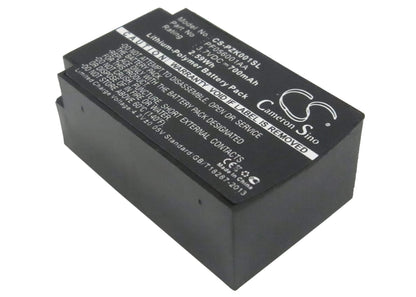 3.7V, 700mAh, Li-Polymer Battery fits Parrot, Zik, 2.59Wh