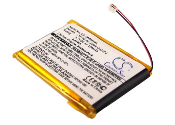 3.7V, 230mAh, Li-Polymer Battery fits Jabra, Pro 9400, Pro 9450, 0.851Wh