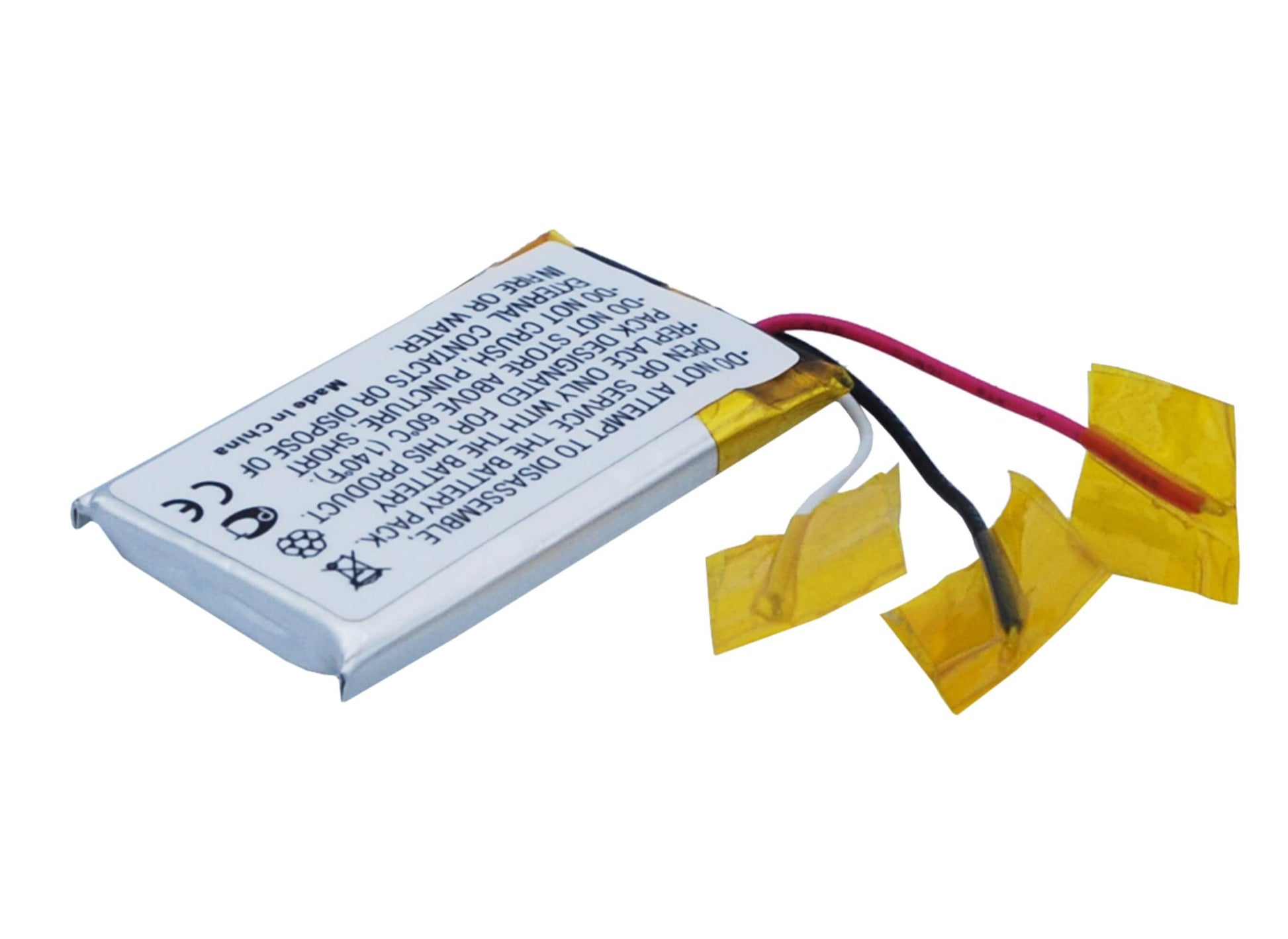 3.7V, 240mAh, Li-Polymer Battery fits Bose, Qc20, Quietcomfort 20, 0.888Wh