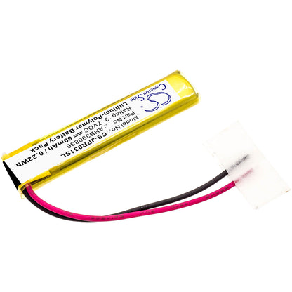 3.7V, 60mAh, Li-Polymer Battery fits Jabra, 100-55400000-02, 100-55400000-60, 0.222Wh