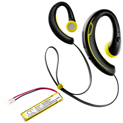 3.7V, 60mAh, Li-Polymer Battery fits Plantronics, Voyager 5200, Voyager Legend, 0.222Wh