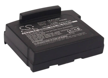 3.7V, 270mAh, Li-Polymer Battery fits Amplicom, Tv2400, Tv2410, 0.999Wh