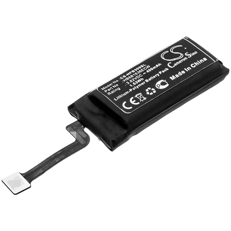 3.82V, 400mAh, Li-Polymer Battery fits Huawei, Freebuds 3, 1.528Wh