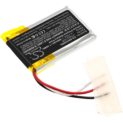 3.7V, 400mAh, Li-Polymer Battery fits Skullcandy, Hesh 3, 1.48Wh