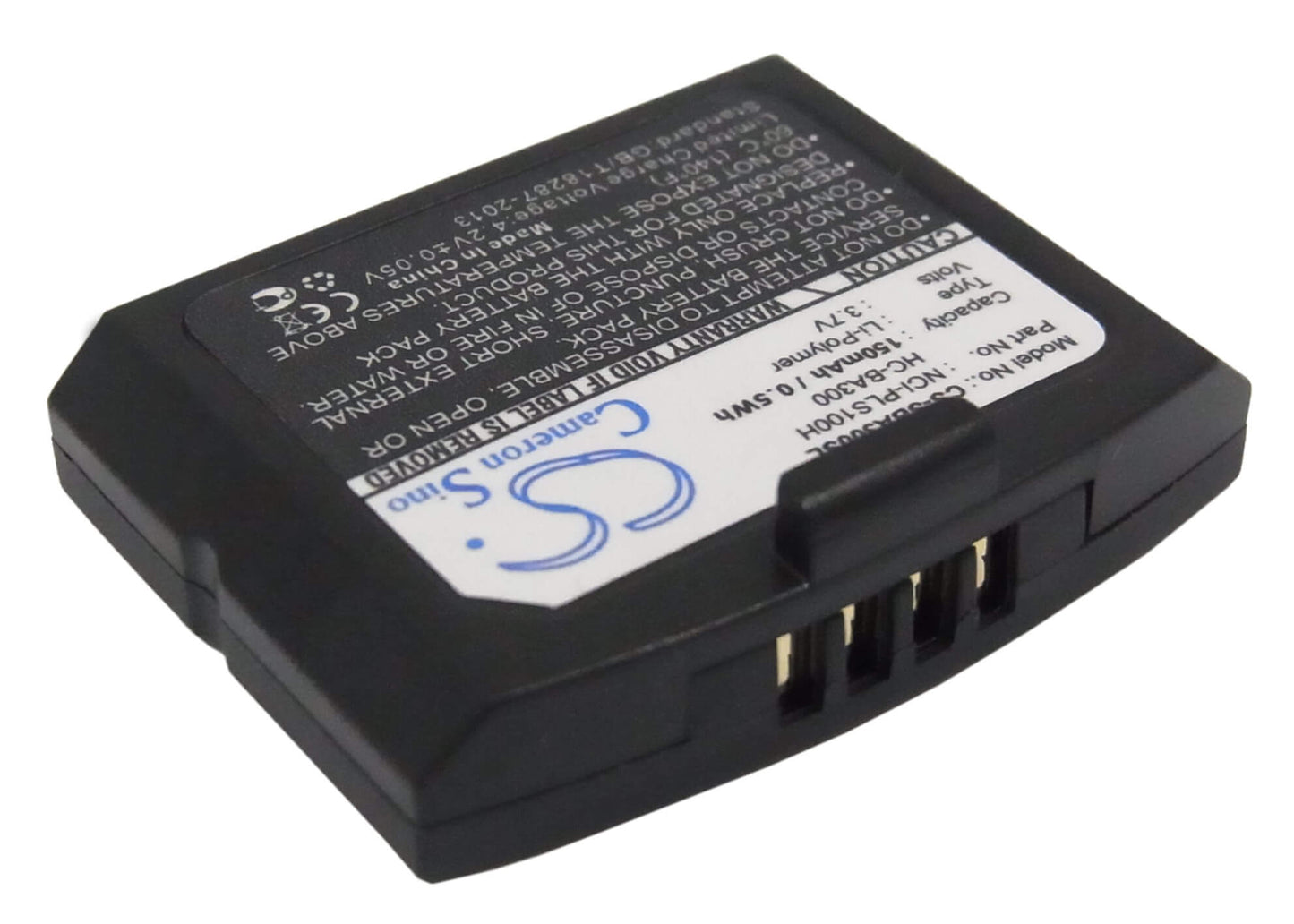 3.7V, 150mAh, Li-Polymer Battery fits Sennheiser, Is 410, Is410, 0.555Wh