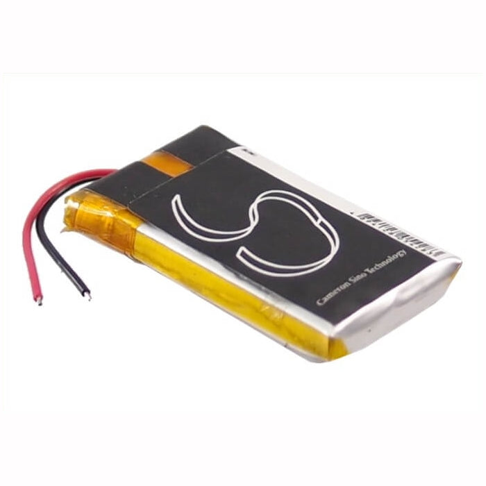 3.7V, 250mAh, Li-Polymer Battery fits Ultralife, Ubc005, Ubc581730, 0.925Wh