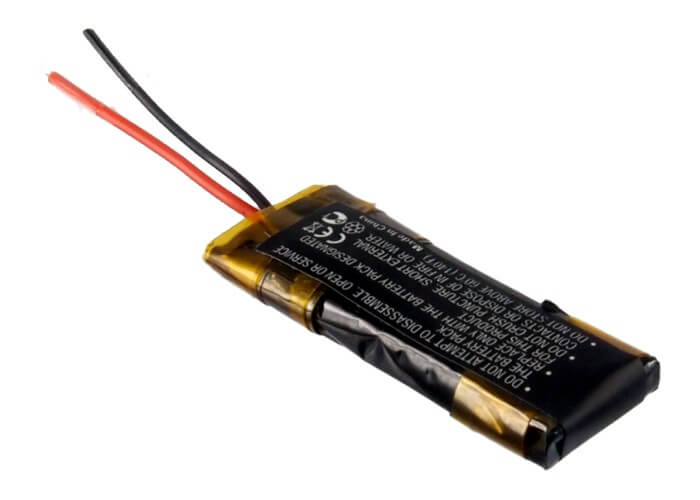 3.7V, 140mAh, Li-Polymer Battery fits Jabra, Bt2010, Bt2020, 0.518Wh