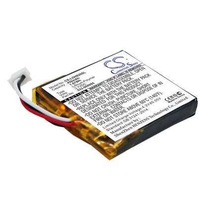 3.7V, 450mAh, Li-Polymer Battery fits Logitech, H820e, 1.665Wh