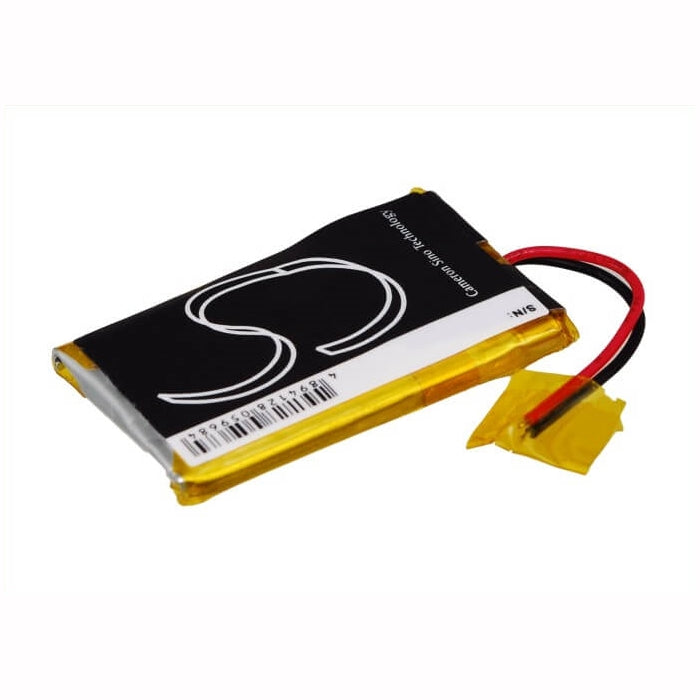 3.7V, 140mAh, Li-Polymer Battery fits Ultralife, Ubc322030, Ubp008, 0.518Wh