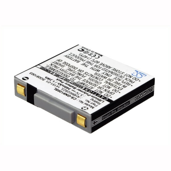 3.7V, 340mAh, Li-Polymer Battery fits Gn, Netcom 9120, Netcom 9125, 1.258Wh