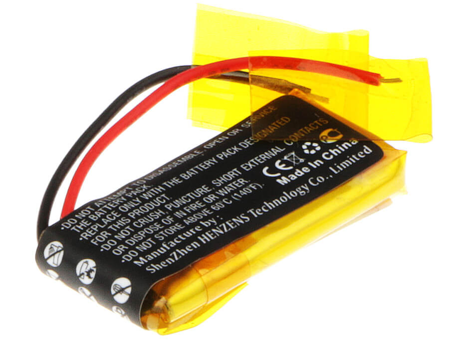 3.7V, 80mAh, Li-Polymer Battery fits Sony, Nwz-w202, Sbh80, 0.296Wh