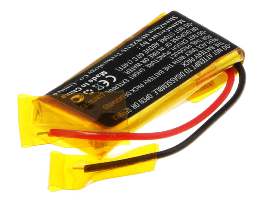 3.7V, 80mAh, Li-Polymer Battery fits Sony, Nwz-w202, Sbh80, 0.296Wh