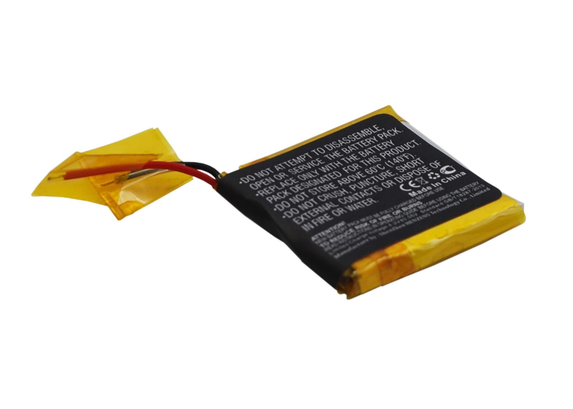 3.7V, 100mAh, Li-Polymer Battery fits Jabra, Bt3030, Street2, 0.37Wh