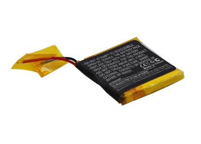 3.7V, 100mAh, Li-Polymer Battery fits Jabra, Bt3030, Street2, 0.37Wh