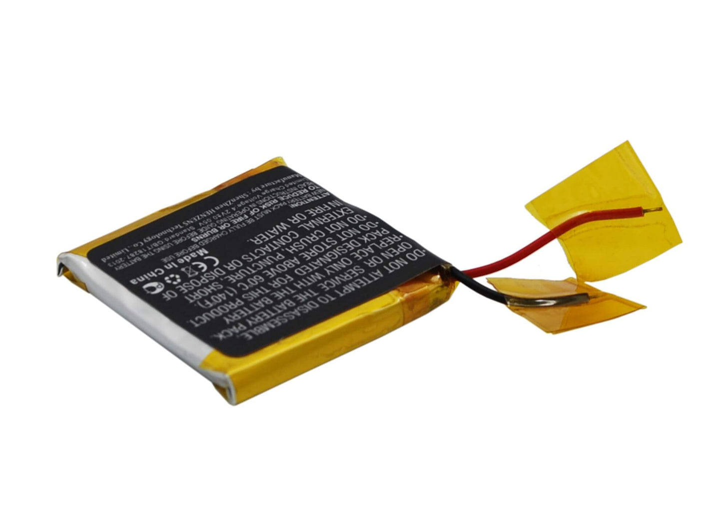 3.7V, 100mAh, Li-Polymer Battery fits Jabra, Bt3030, Street2, 0.37Wh