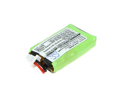 3.7V, 140mAh, Li-Polymer Battery fits Plantronics, Cs540, Cs540a, 0.518Wh