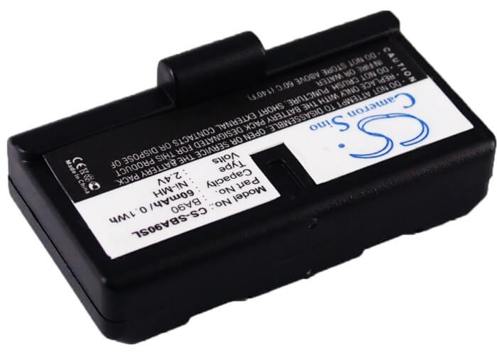 2.4V, 60mAh, Ni-MH Battery fits Sennheiser, A100a, Audioport A1, 0.144Wh